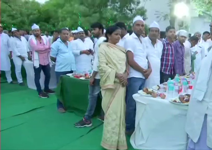 Visuals Of Iftar Hosted By Rabri Devi At Her Residence In Patna