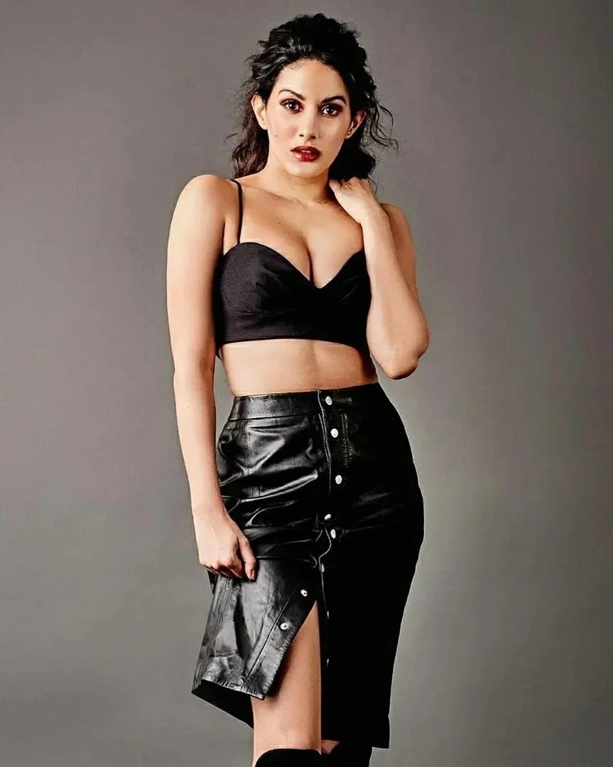 Amyra Dastur Hot Photos In Black Out Fit