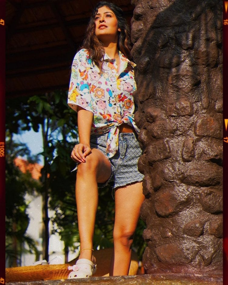 Payal Rajput New Hot Images In Shorts