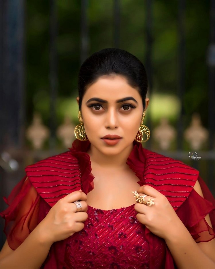 Poorna Latest Out Fit Photos