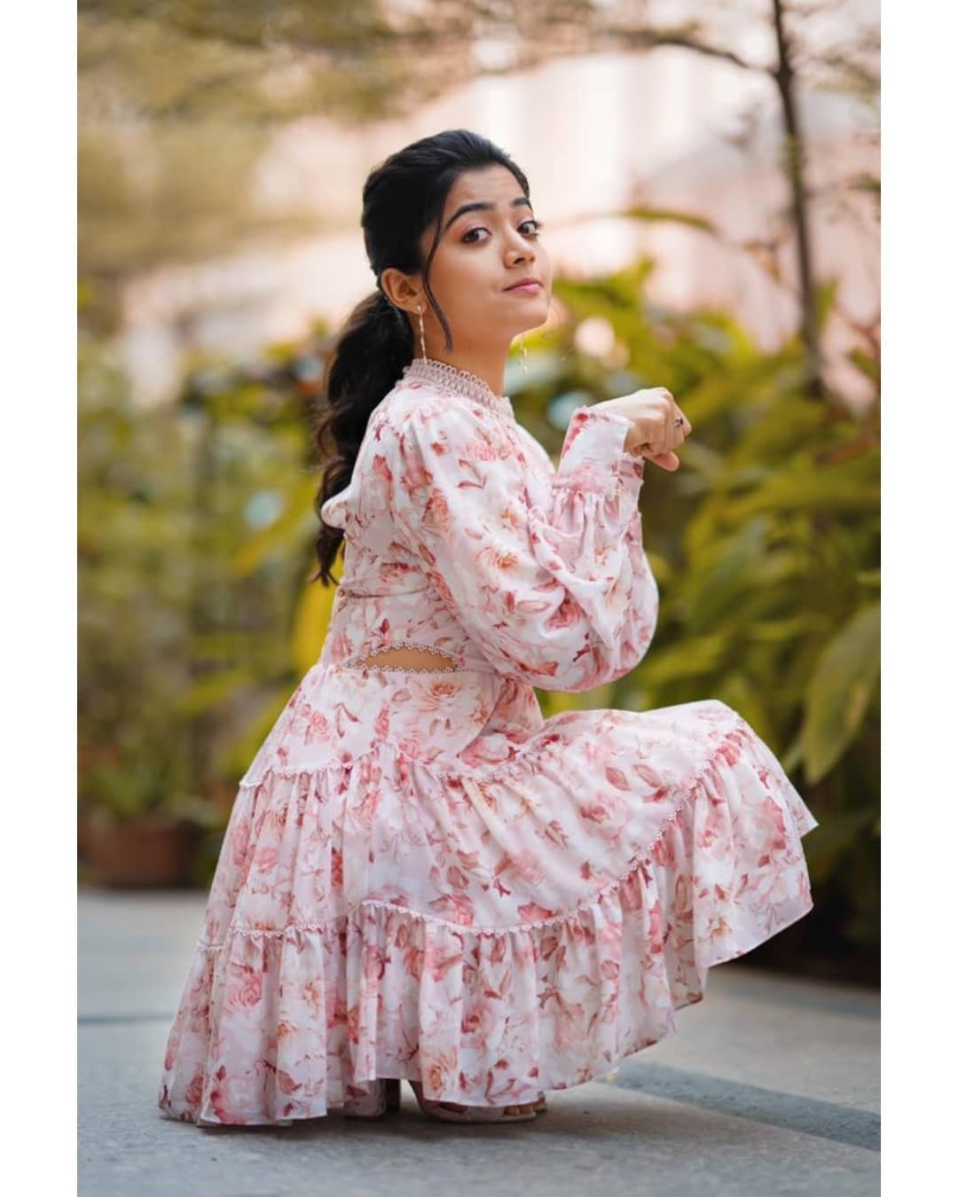 Rashmika Mandanna New Photos In Frock