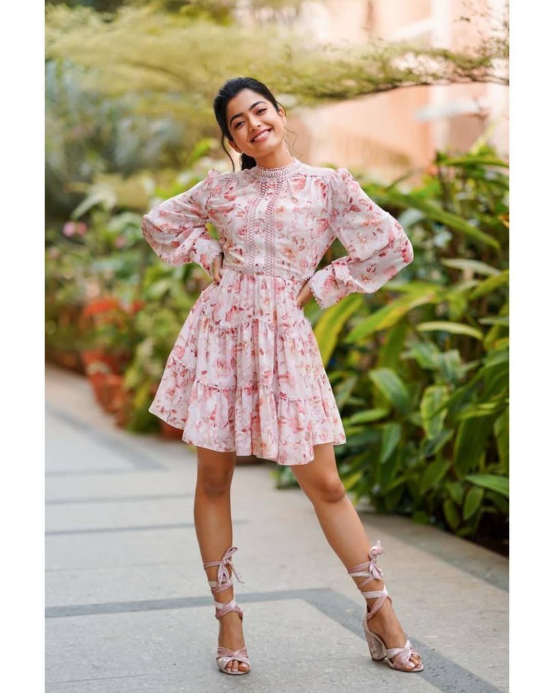 Rashmika Mandanna New Photos In Frock