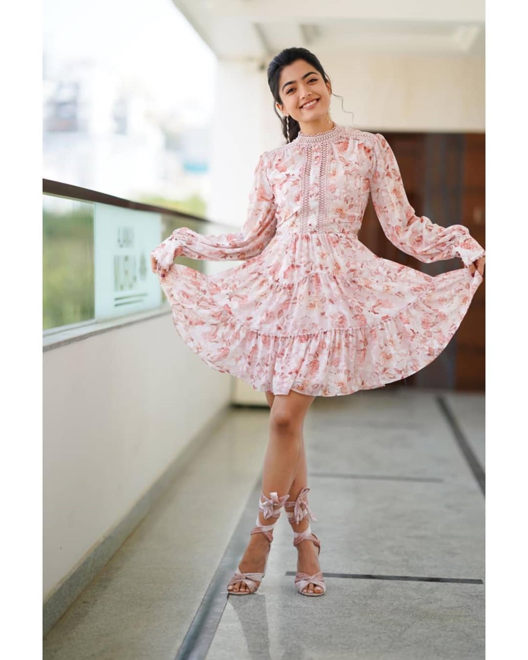 Rashmika Mandanna New Photos In Frock