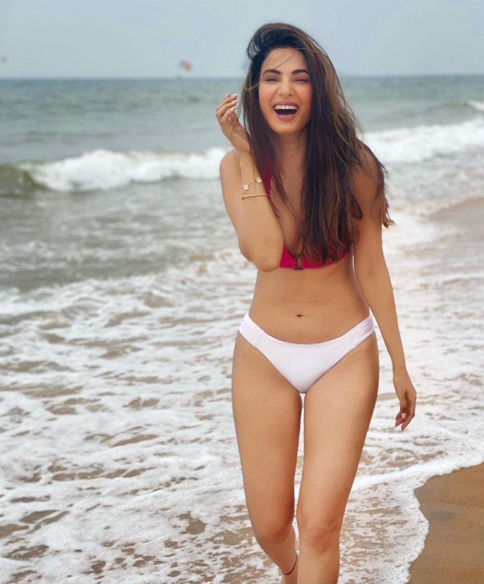 Sonal Chauhan Photos In Beach