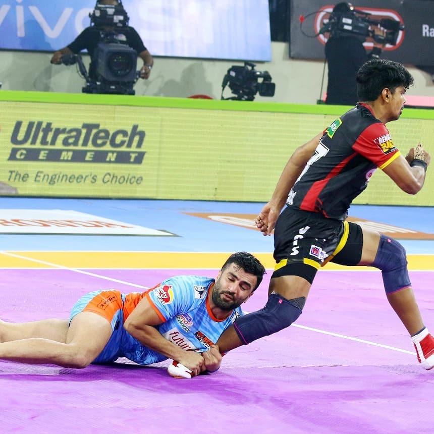 Pro Kabaddi 2019 Bengal Warriors Vs Bengaluru Bulls