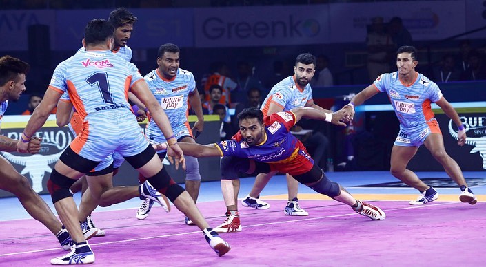 Pro Kabaddi 2019 Bengal Warriors Vs UP Yodha