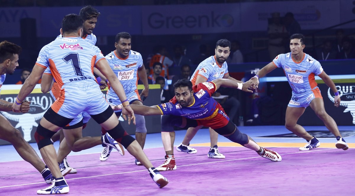 Pro Kabaddi 2019 Bengal Warriors Vs UP Yodha