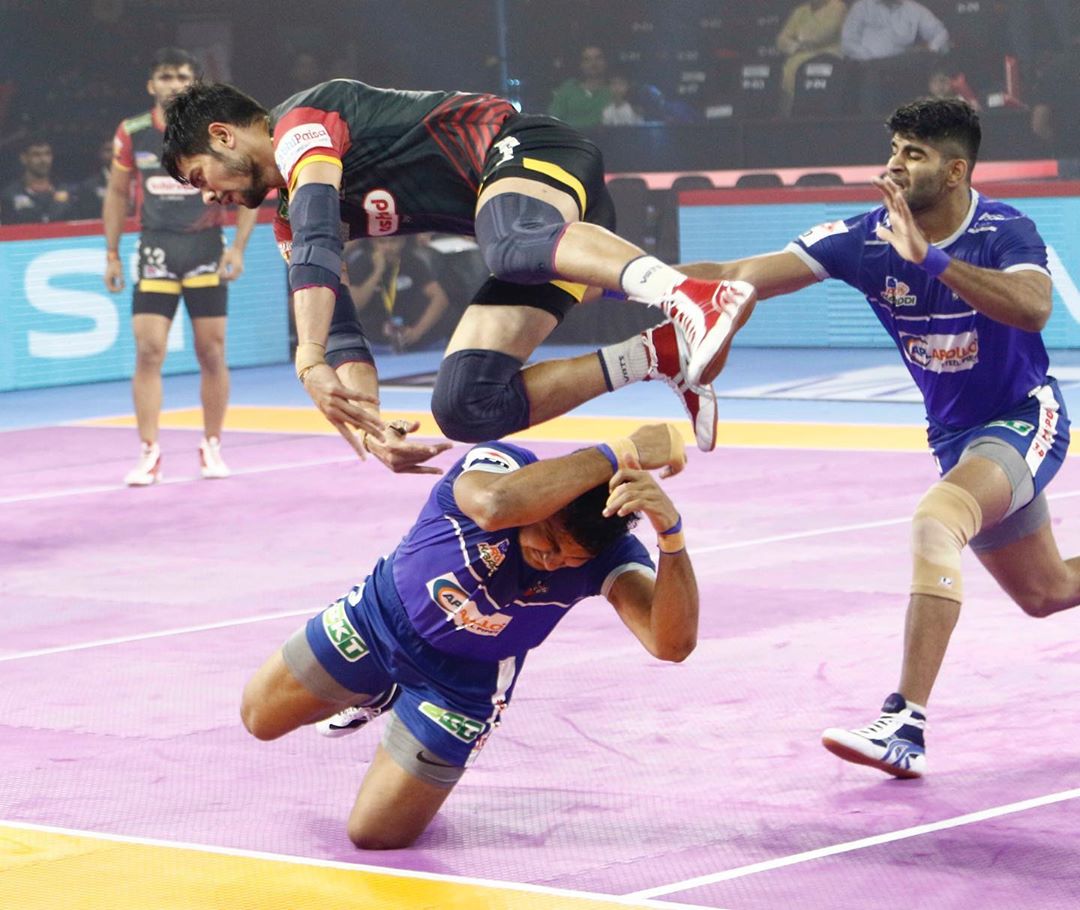 Pro Kabaddi 2019 Bengaluru Bulls Vs Haryana Steelers