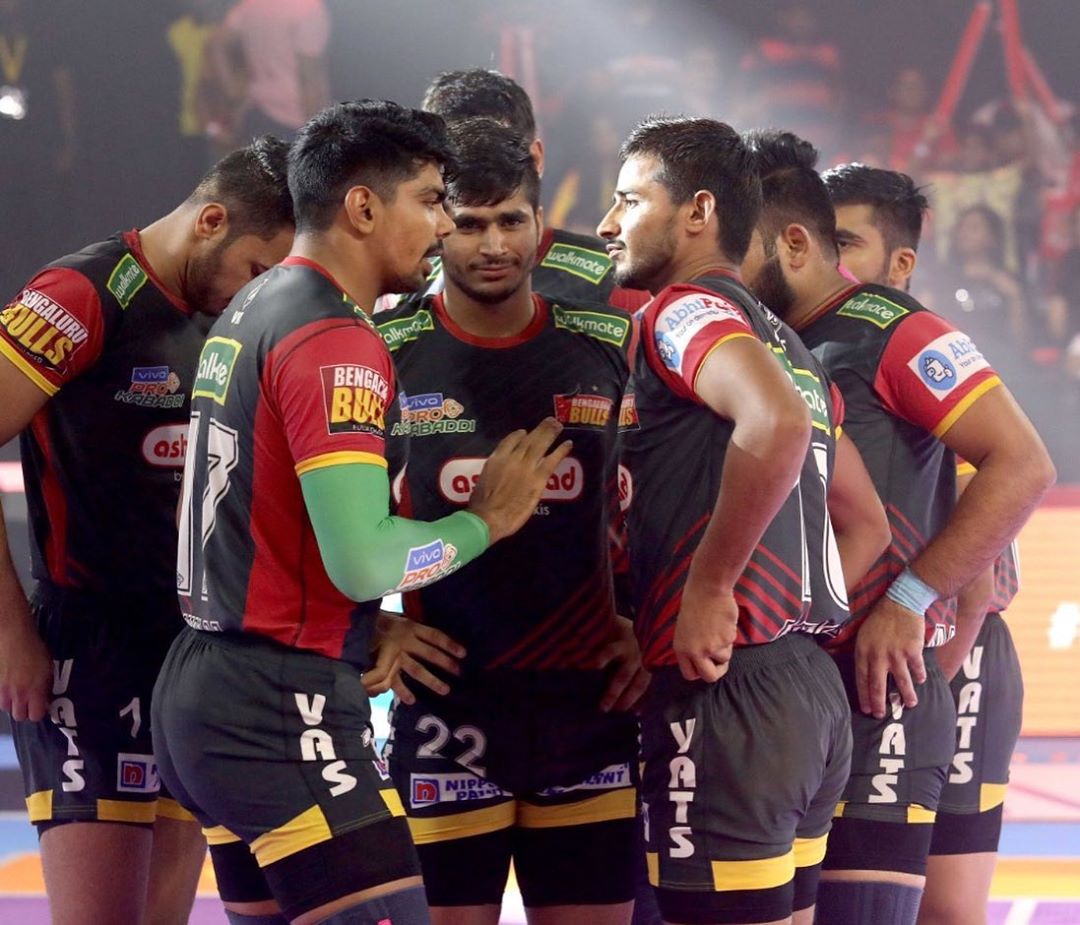 Pro Kabaddi 2019 Bengaluru Bulls Vs Haryana Steelers