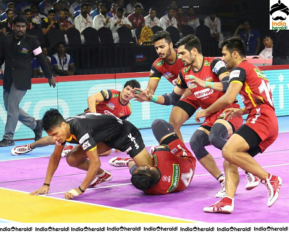 Pro kabaddi 2019 Bengaluru Bulls Vs Telugu Titans