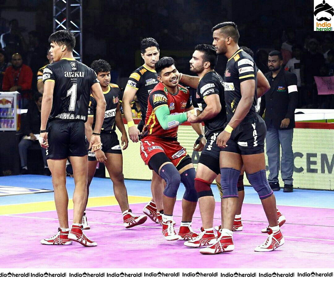 Pro kabaddi 2019 Bengaluru Bulls Vs Telugu Titans