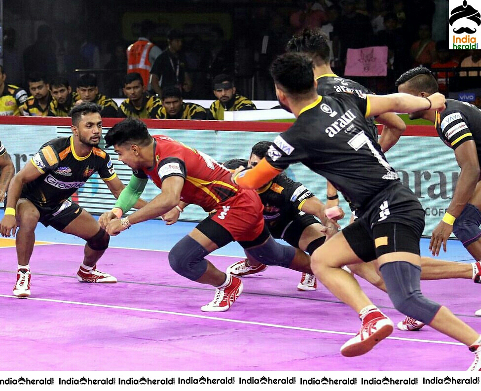 Pro kabaddi 2019 Bengaluru Bulls Vs Telugu Titans