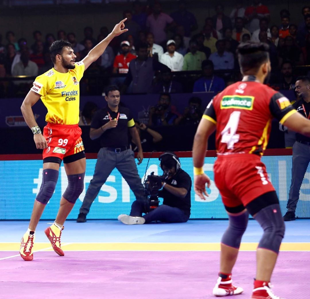 Pro Kabaddi 2019 Bengaluru Bulls Vs UP Yoddha