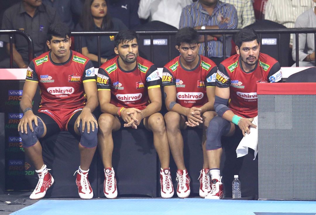 Pro Kabaddi 2019 Bengaluru Bulls Vs UP Yoddha