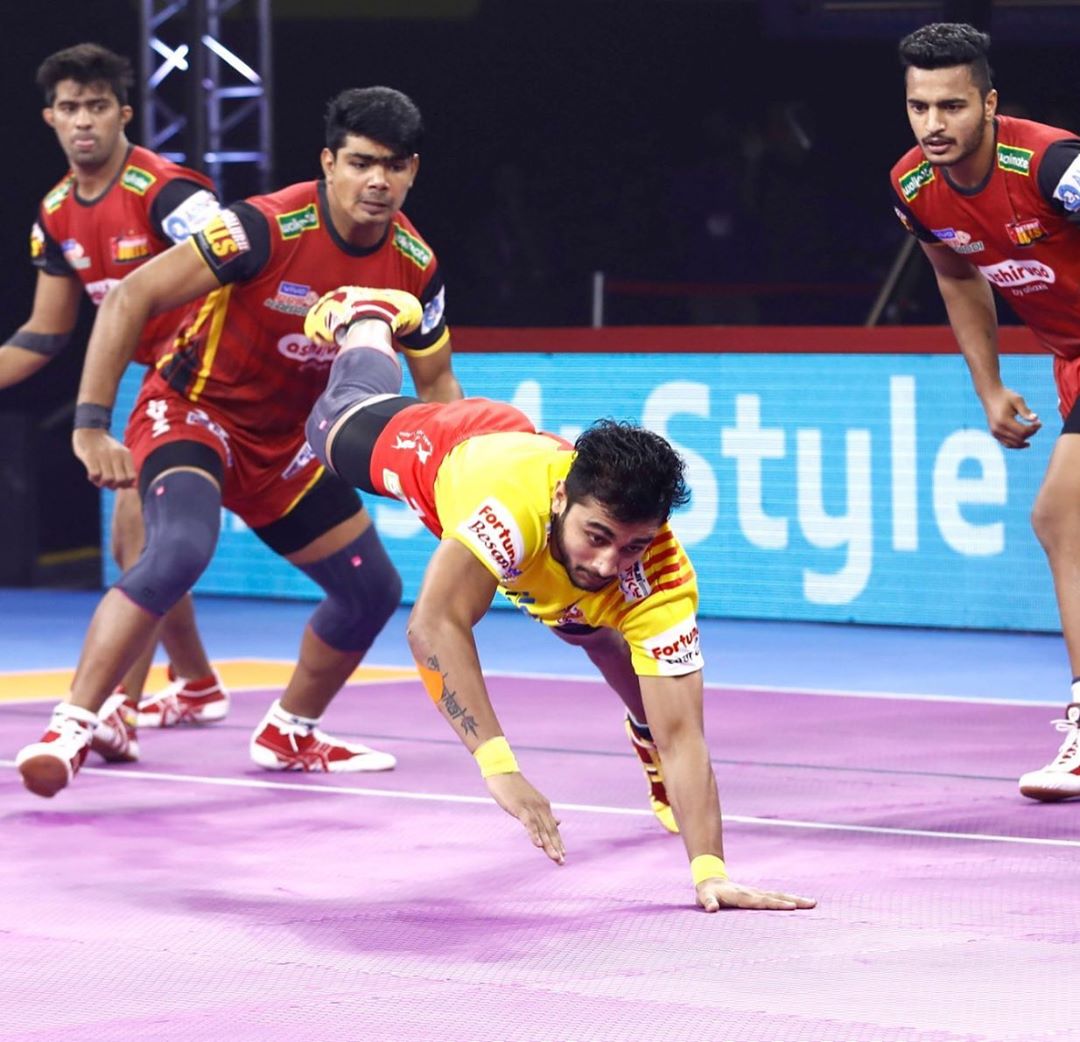 Pro Kabaddi 2019 Bengaluru Bulls Vs UP Yoddha