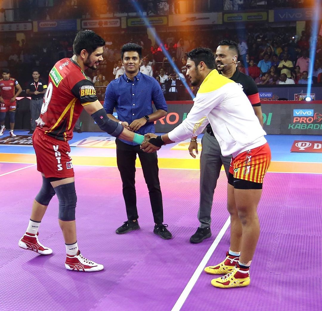 Pro Kabaddi 2019 Bengaluru Bulls Vs UP Yoddha