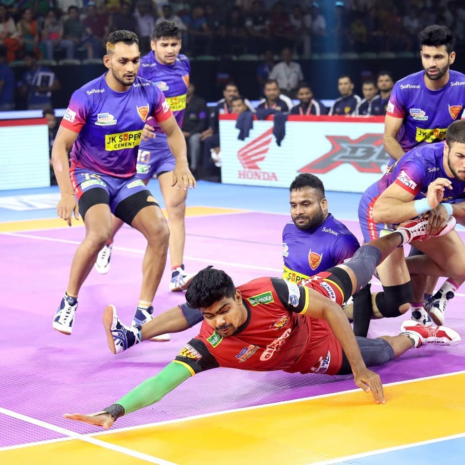 Pro Kabaddi 2019 Dabang Delhi Vs Bengaluru Bulls