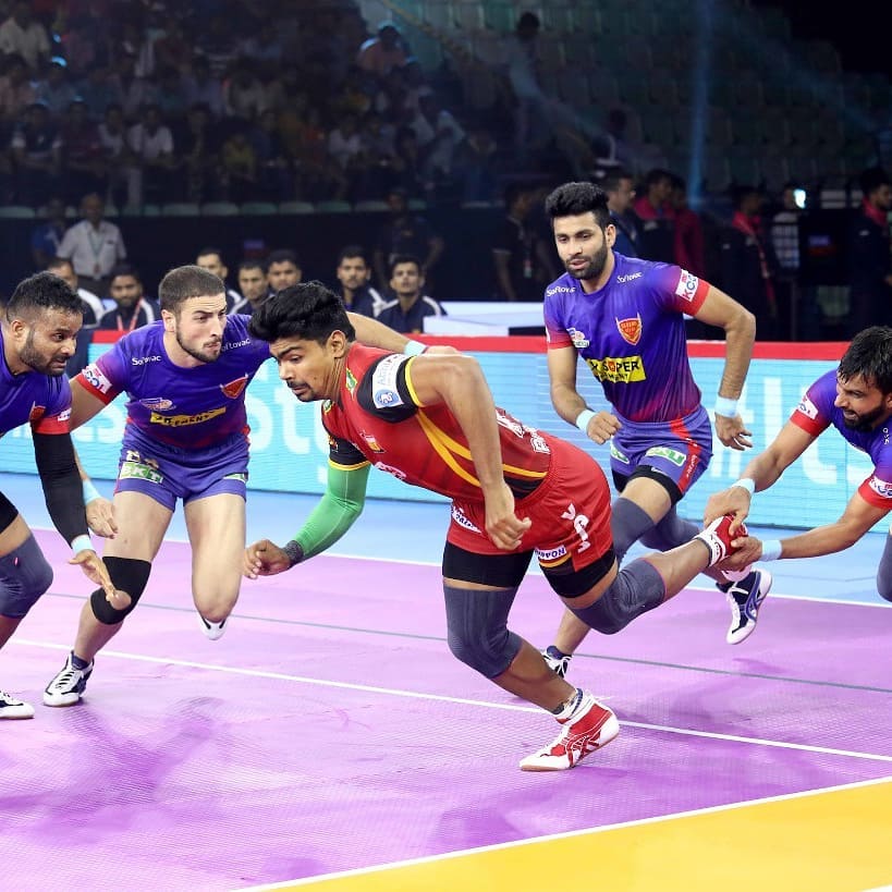 Pro Kabaddi 2019 Dabang Delhi Vs Bengaluru Bulls