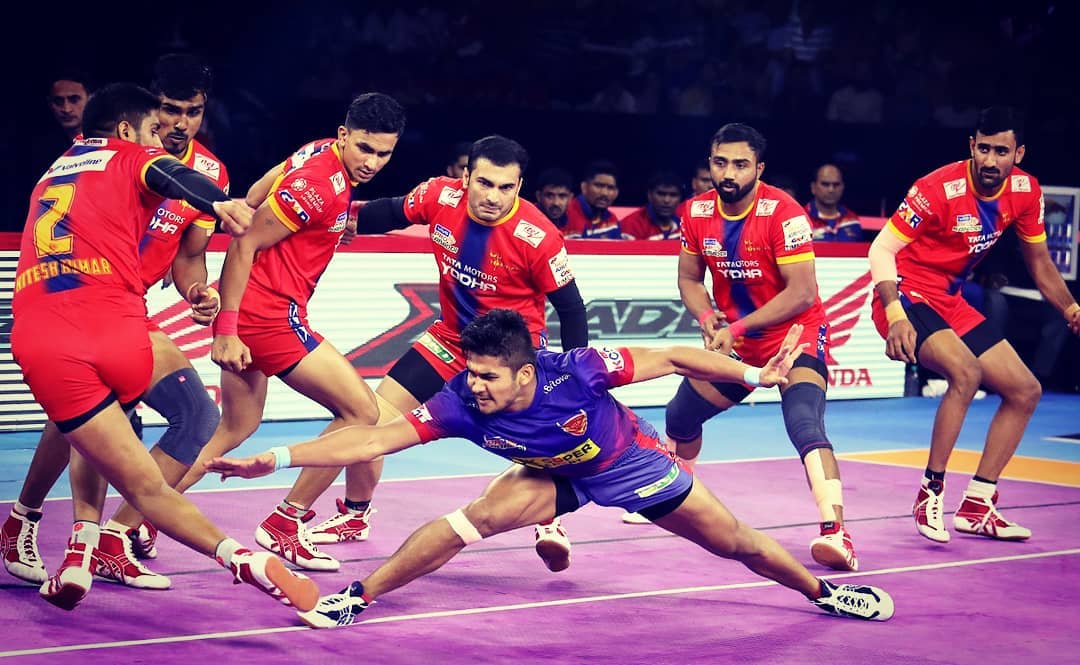 Pro Kabaddi 2019 Dabang Delhi Vs Haryana Steelers