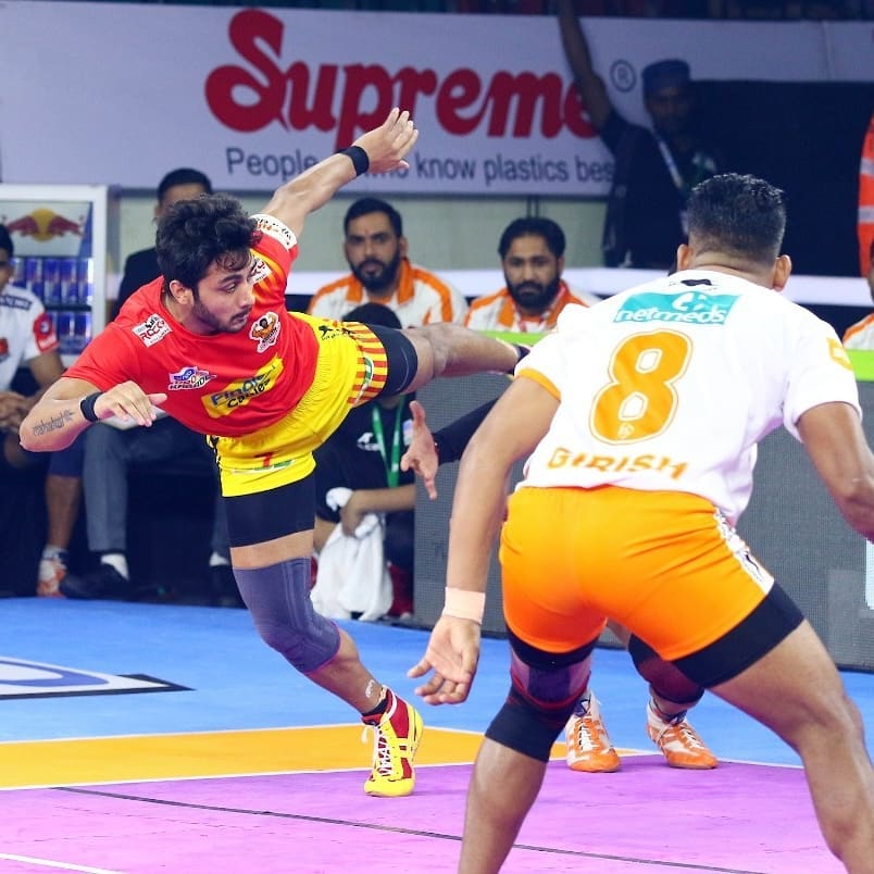 Pro Kabaddi 2019 Delhi Dabaang Vs Gujarat Fortune Giants