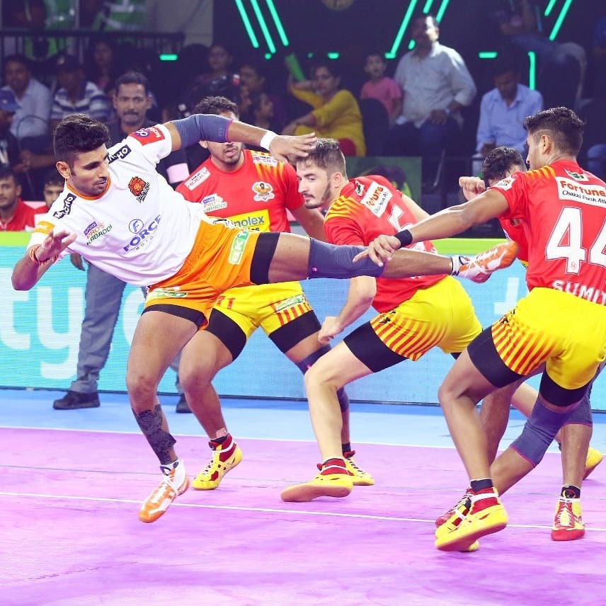 Pro Kabaddi 2019 Delhi Dabaang Vs Gujarat Fortune Giants