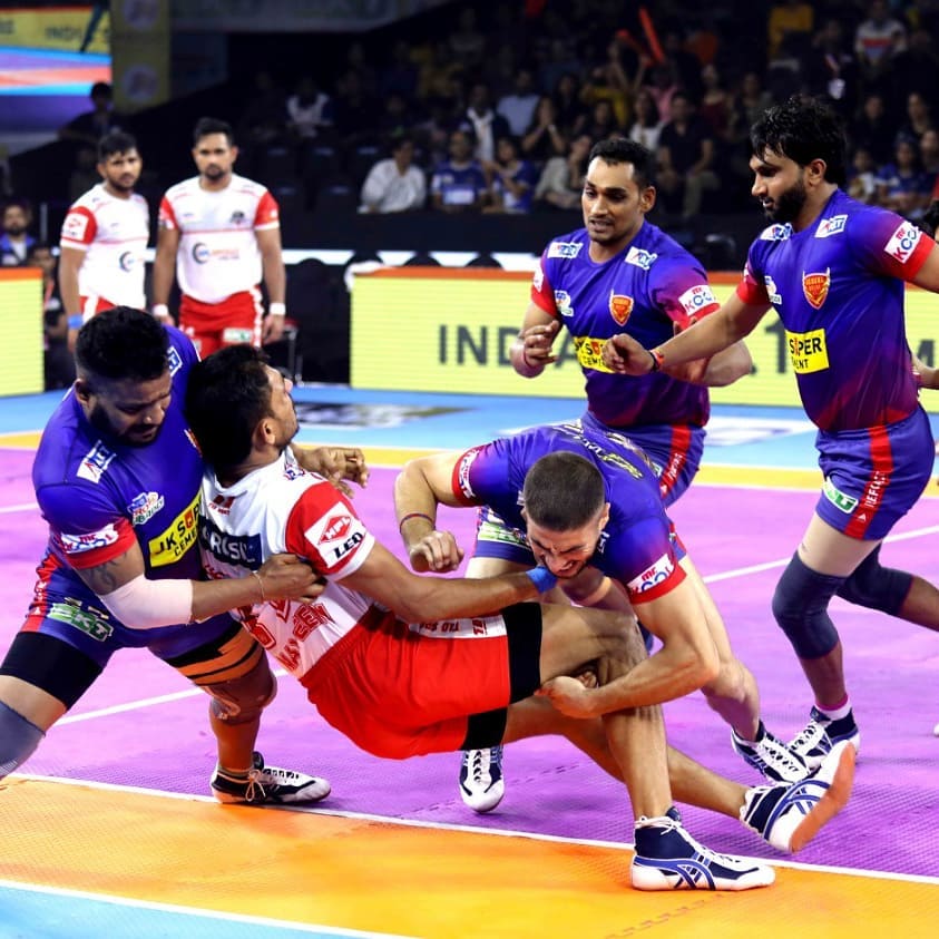 Pro Kabaddi 2019 Delhi Vs Hariyana