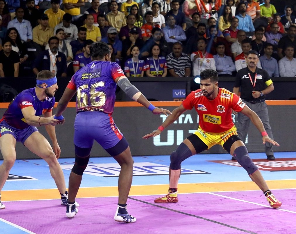 Pro Kabaddi 2019 Fortune Giants Vs UP Yoddha