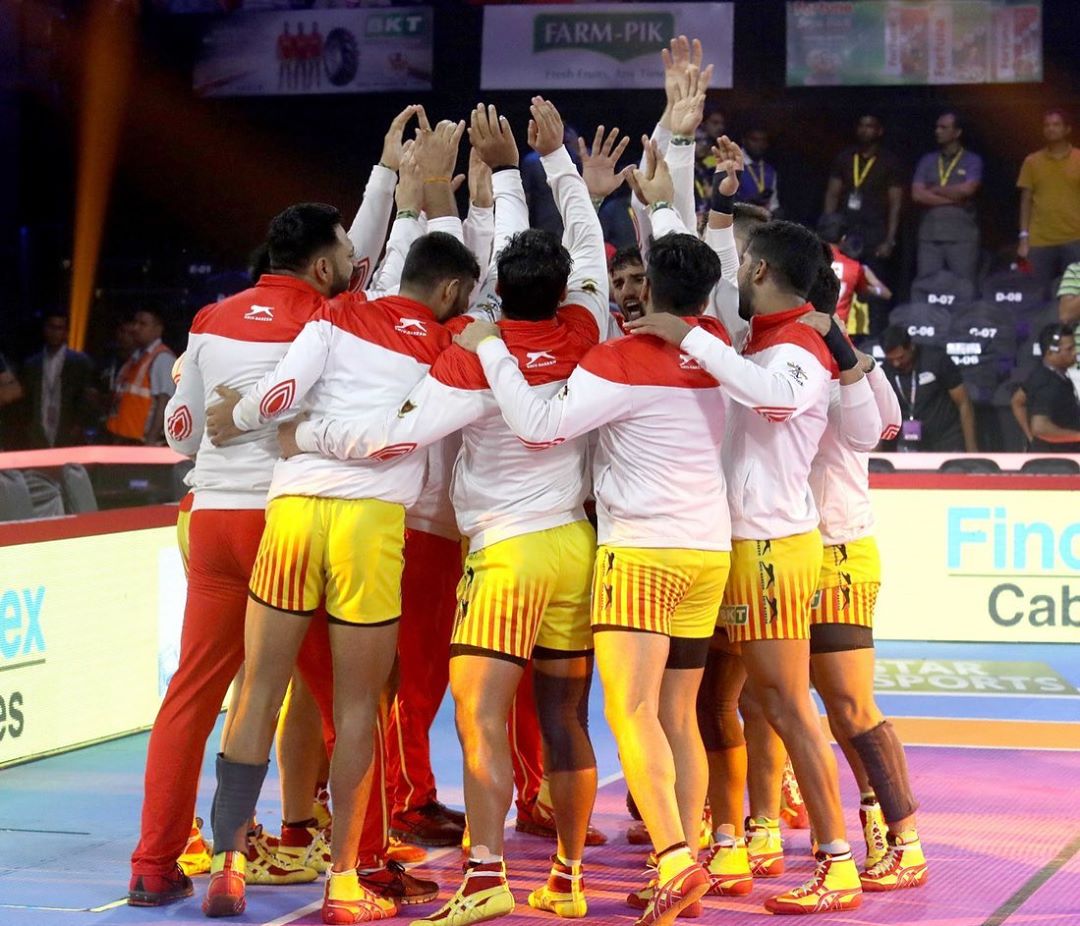 Pro Kabaddi 2019 Gujarat Fortune Giants Vs Telugu Titans