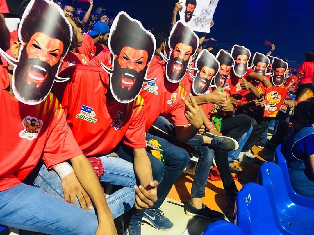 Pro Kabaddi 2019 Gujarat Fortune Giants Vs Telugu Titans
