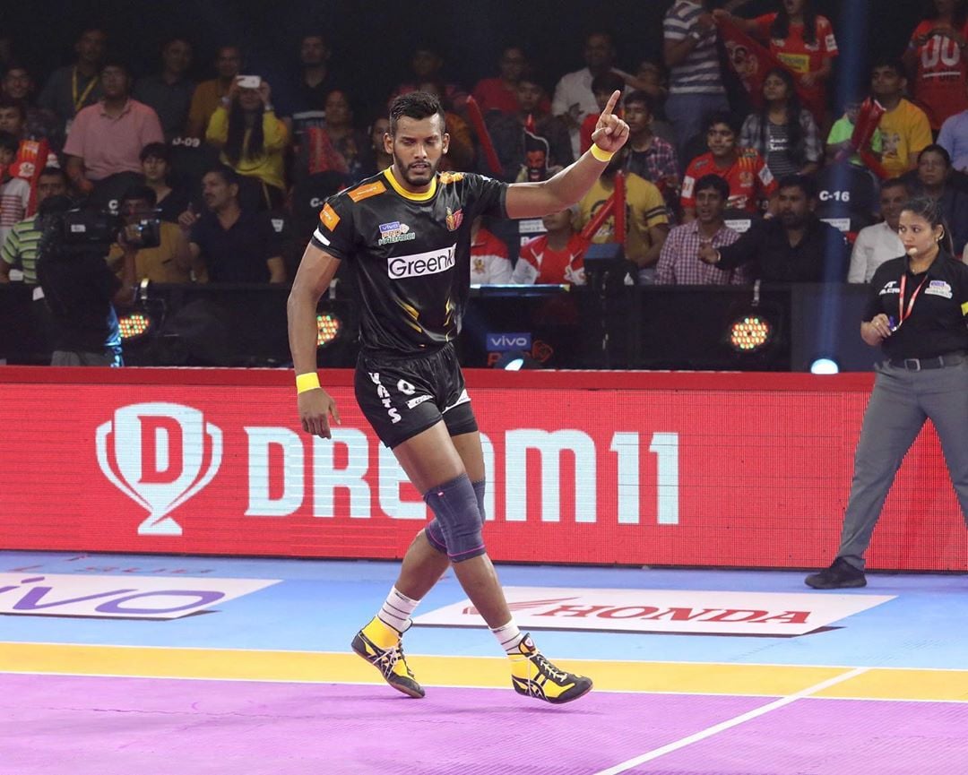 Pro Kabaddi 2019 Gujarat Fortune Giants Vs Telugu Titans