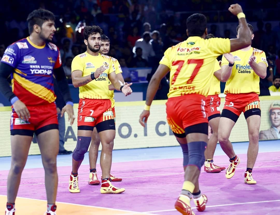 Pro Kabaddi 2019 Gurajat Vs UP