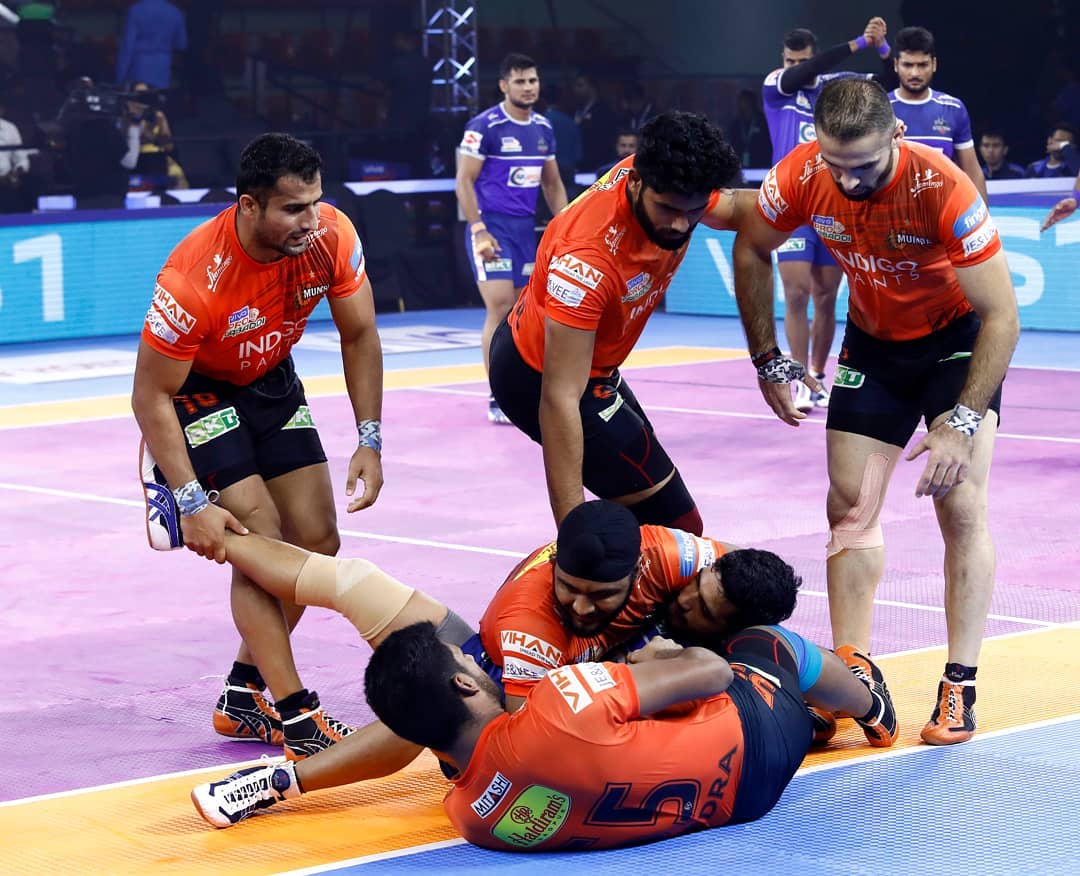 Pro Kabaddi 2019 Match Stills On August 19th