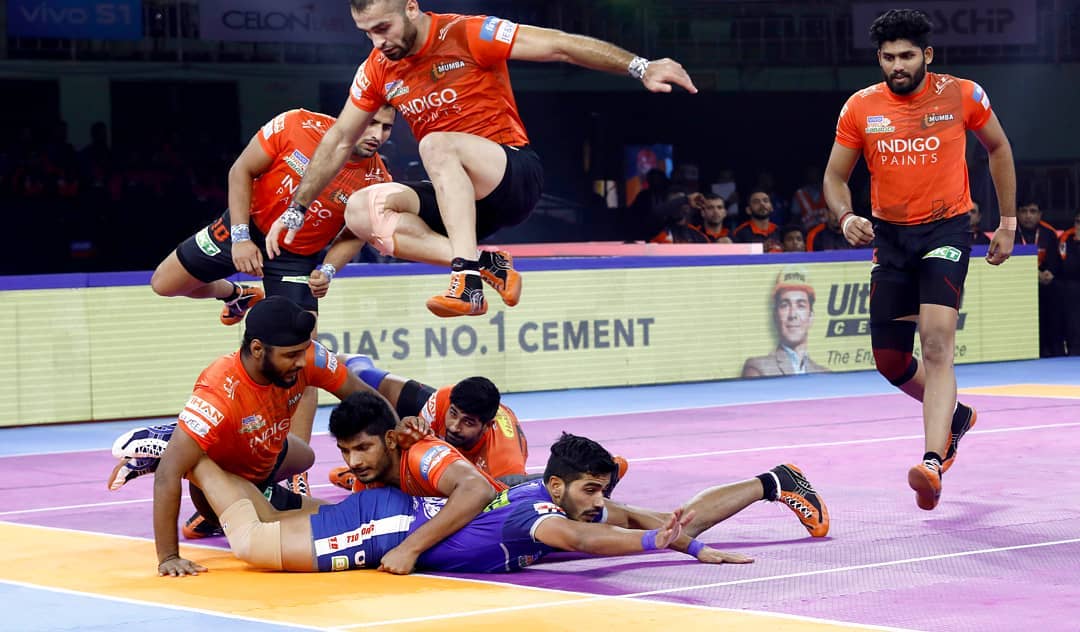 Pro Kabaddi 2019 Match Stills On August 19th