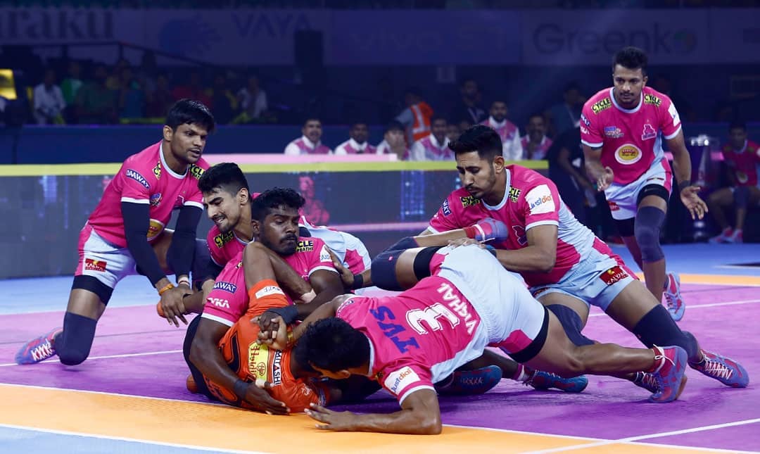 Pro Kabaddi 2019 Mumbai Vs Jaipur