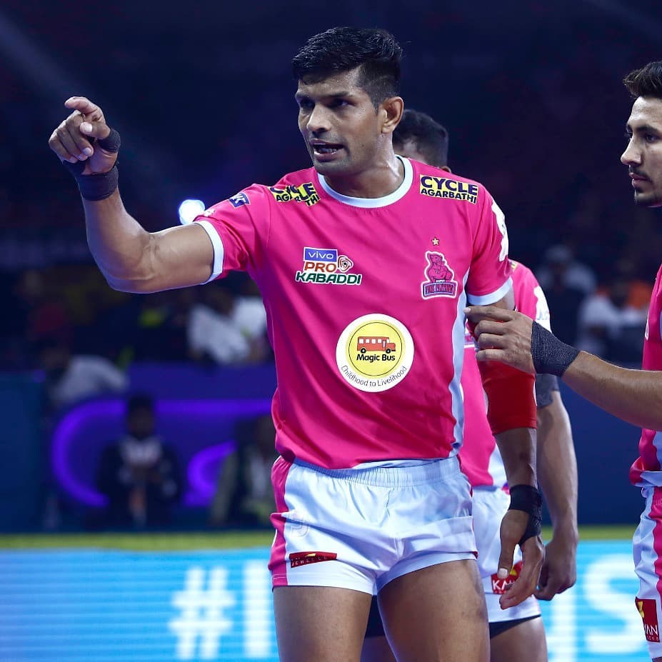 Pro Kabaddi 2019 Mumbai Vs Jaipur