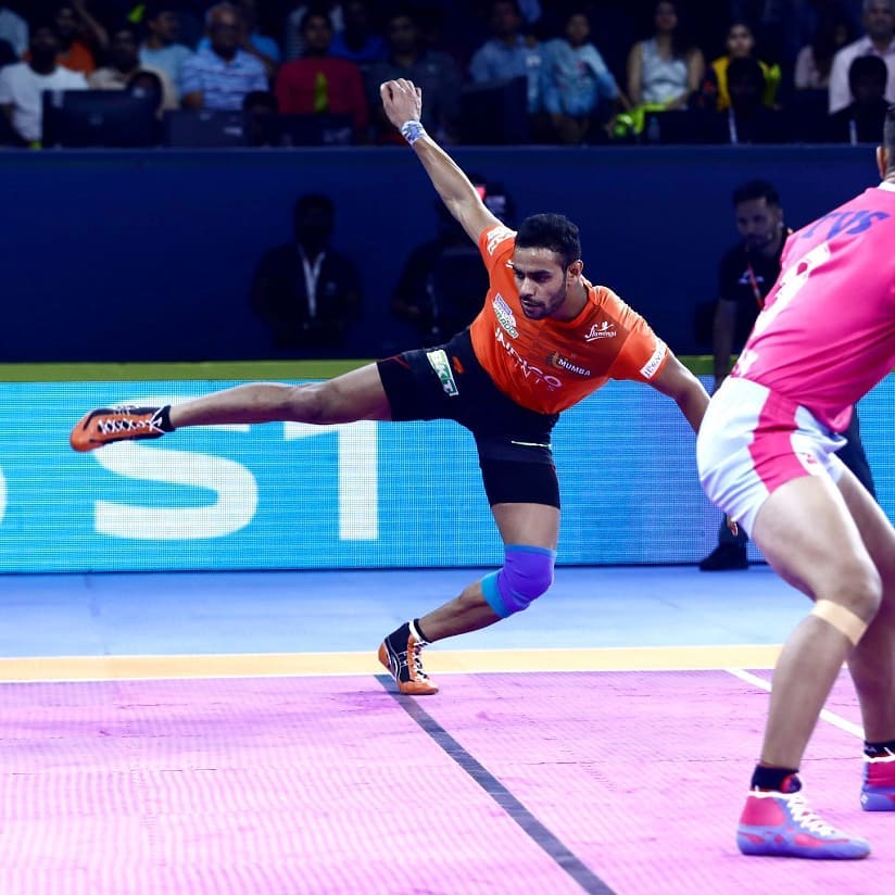 Pro Kabaddi 2019 Mumbai Vs Jaipur