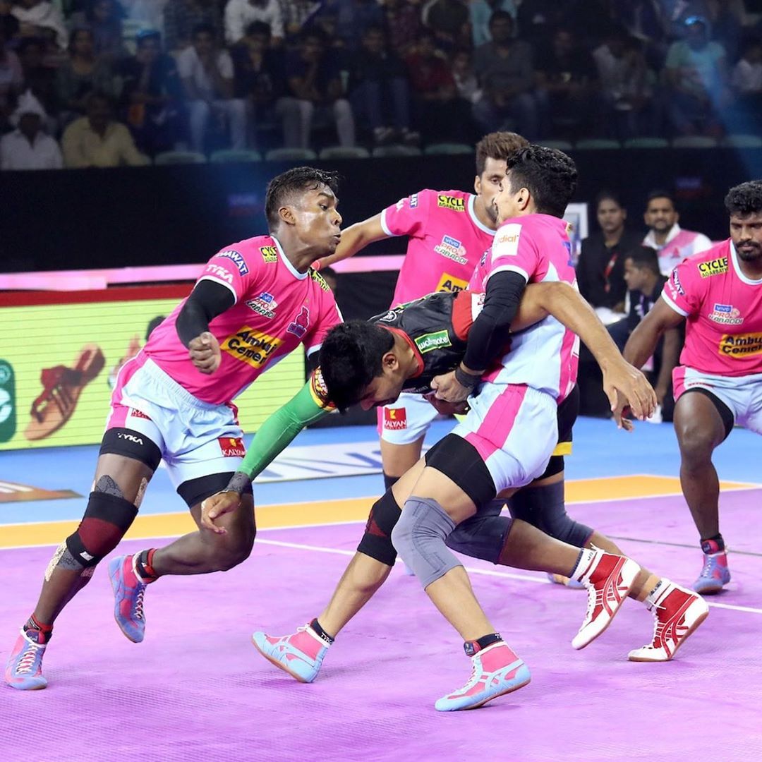 Pro Kabaddi 2019 Pink Panthers Vs Bengaluru Bulls