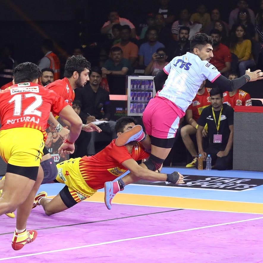 Pro Kabaddi 2019 Pink Panthers Vs Fortune Giants