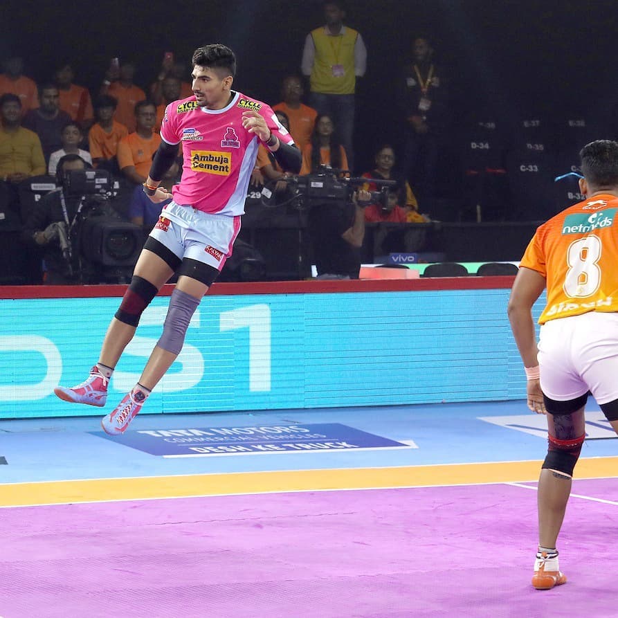 Pro Kabaddi 2019 Pink Panthers Vs Puneri Paltan