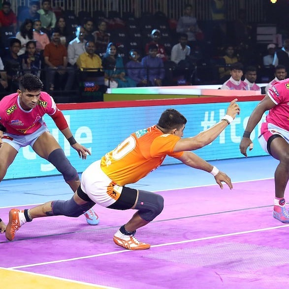 Pro Kabaddi 2019 Pink Panthers Vs Puneri Paltan