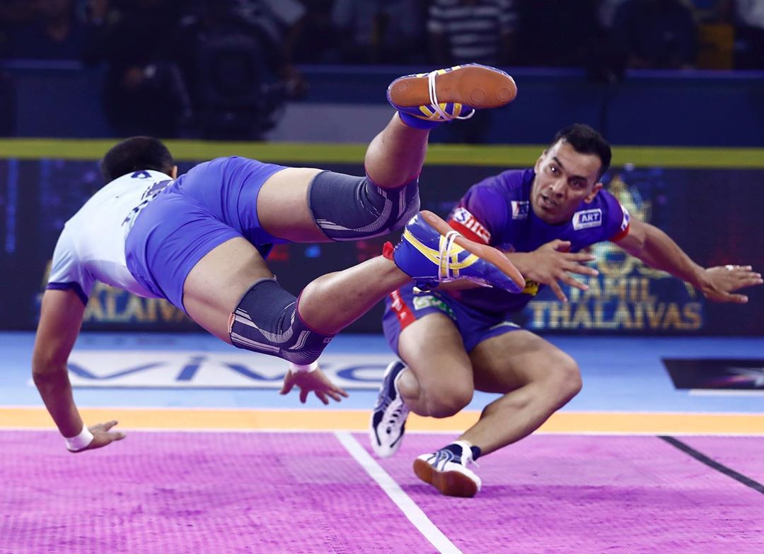 Pro Kabaddi 2019 Tamil Thalaivas Vs Delhi Dabaang