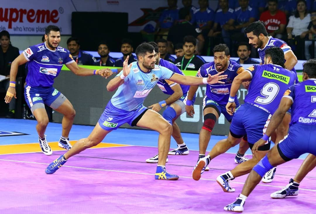 Pro Kabaddi 2019 Tamil Thalaivas Vs Haryana Steelers