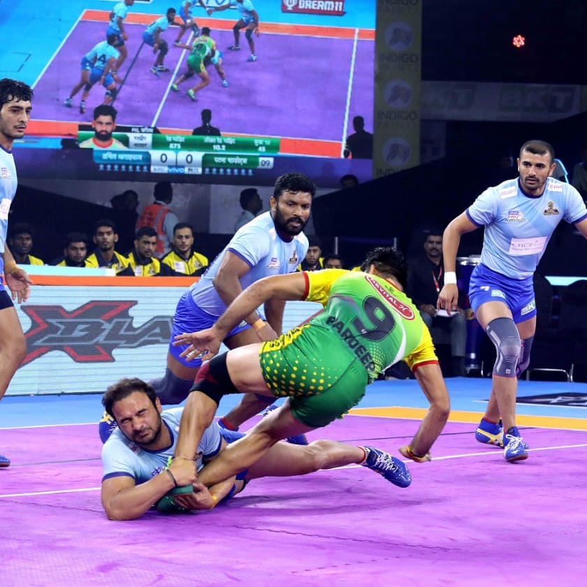 Pro Kabaddi 2019 Tamil Thalaivas Vs Patna Pirates