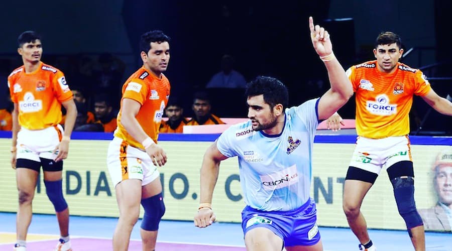 Pro Kabaddi 2019 Tamil Thalaivas Vs Puneri Paltan
