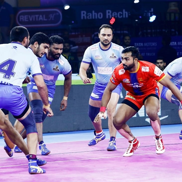 Pro Kabaddi 2019 Tamil Thalaivas Vs UP Yoddha