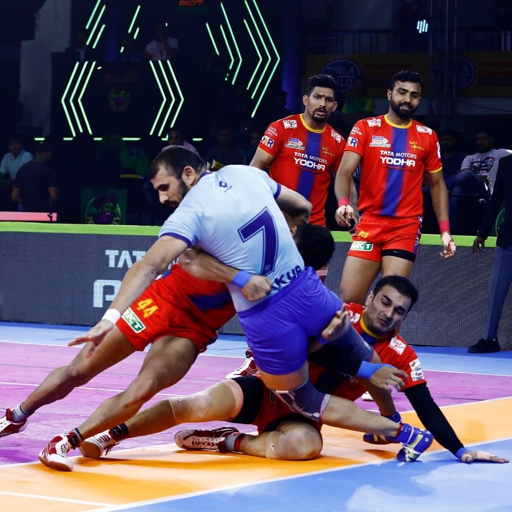 Pro Kabaddi 2019 Tamil Thalaivas Vs UP Yoddha