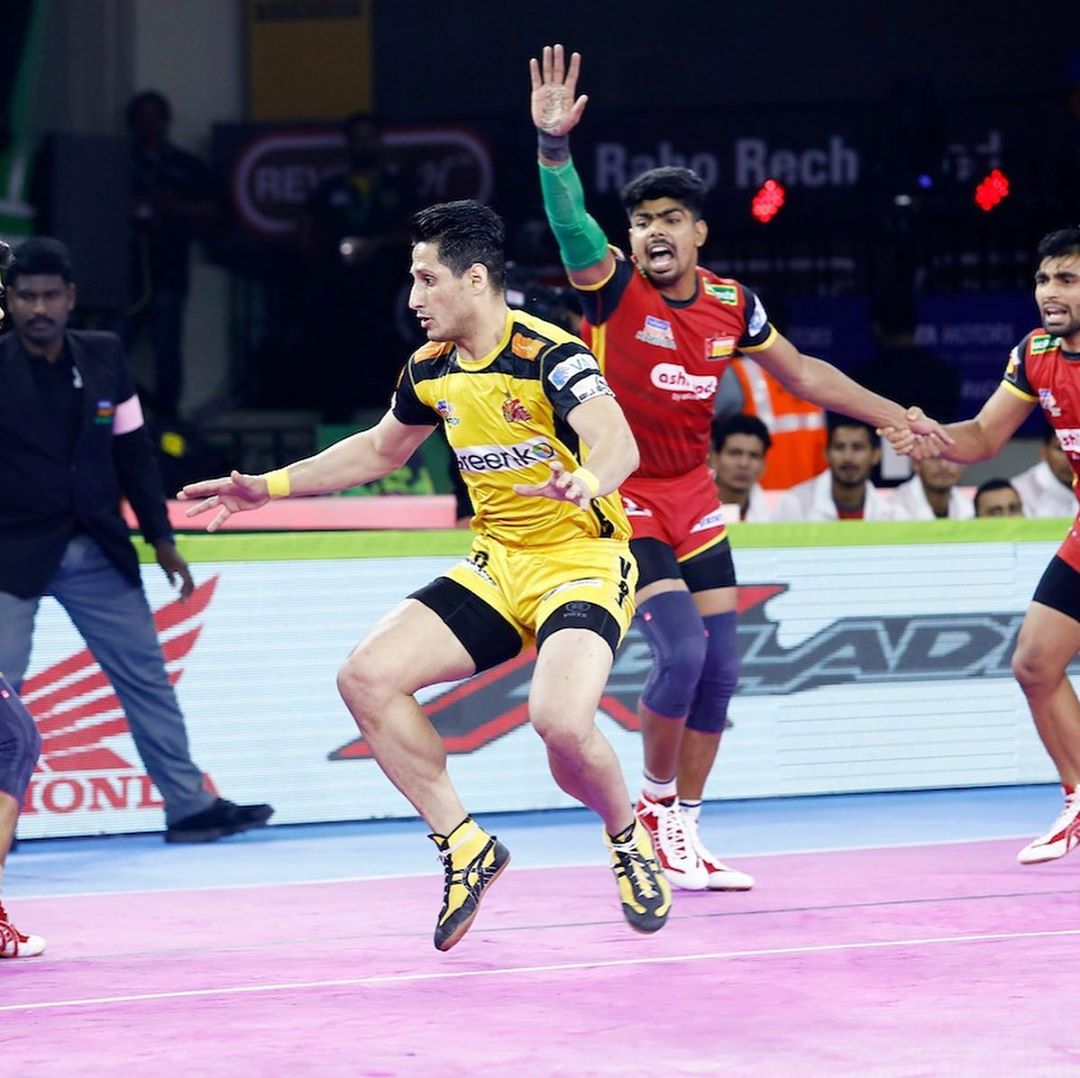 Pro Kabaddi 2019 Telugu Titans Vs Bengaluru Bulls