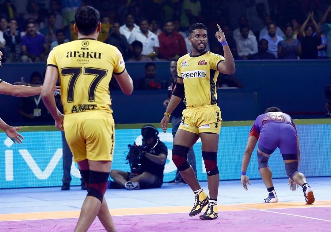 Pro Kabaddi 2019 Telugu Titans Vs Delhi Dabaang