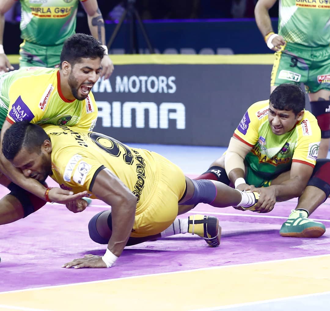 Pro Kabaddi 2019 Telugu Titans Vs Patna Pirates