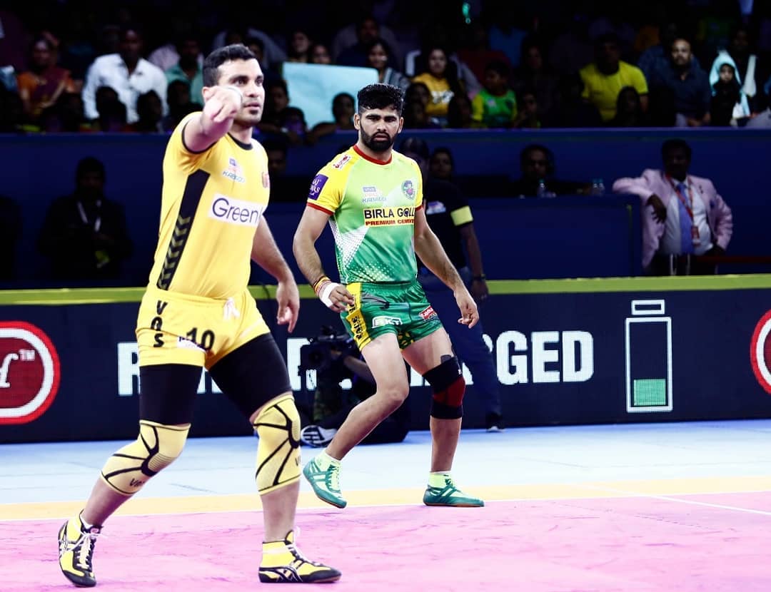 Pro Kabaddi 2019 Telugu Titans Vs Patna Pirates